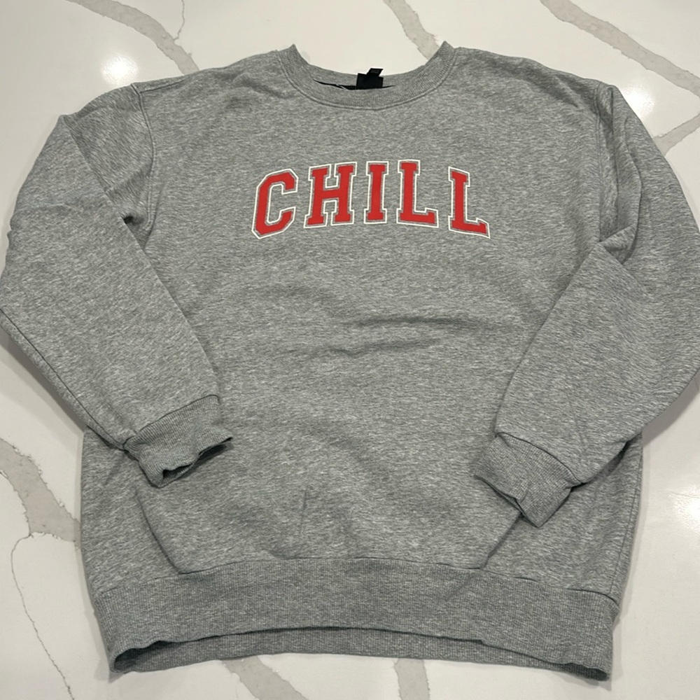 Art class Boys “CHILL” Sweatshirt, Size: Large 12/14